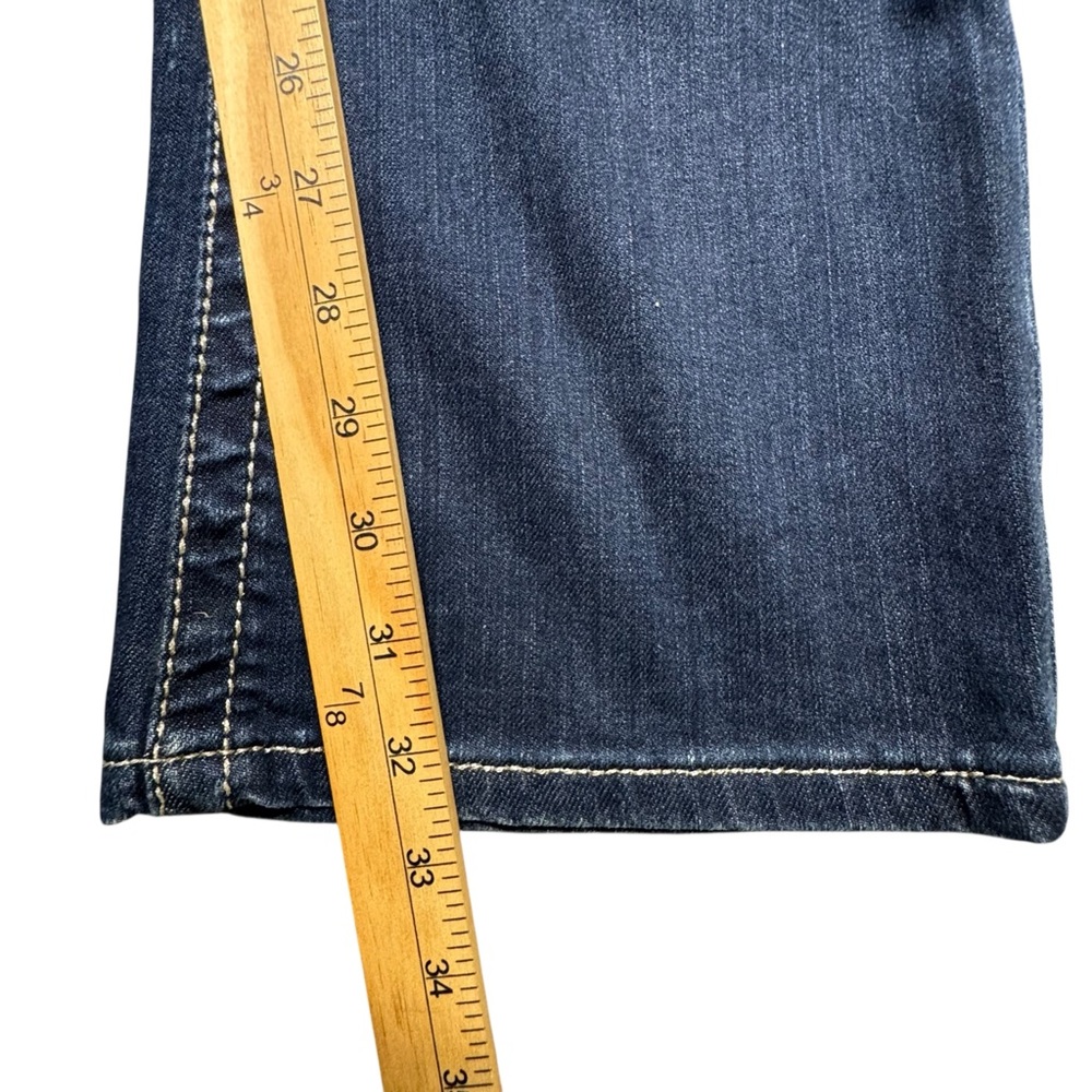 Grace In LA Jeans Y2K Low Rise Bootcut Womens 28‎ Blue Bling Embellished Casual - Picture 9 of 15